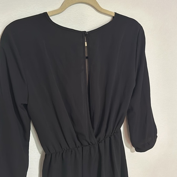 Lush Short Black Dress - Picture 5 of 5